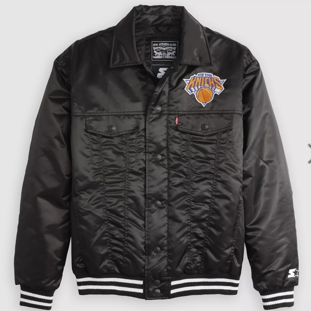 NWT Levi's x Starter Jacket New York Knicks Mens Small